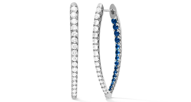 <a href="https://shop.melissakayejewelry.com/collections/earrings/products/cristina-earring-medium-blue-sapphire" target="_blank" rel="noopener">Melissa Kaye</a> medium Cristina diamond and sapphire earrings set in 18-karat white gold ($5,500)