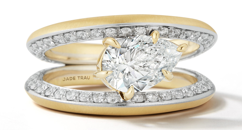 Jade Trau's customers seek out her distinctive, signature designs. Here, the 