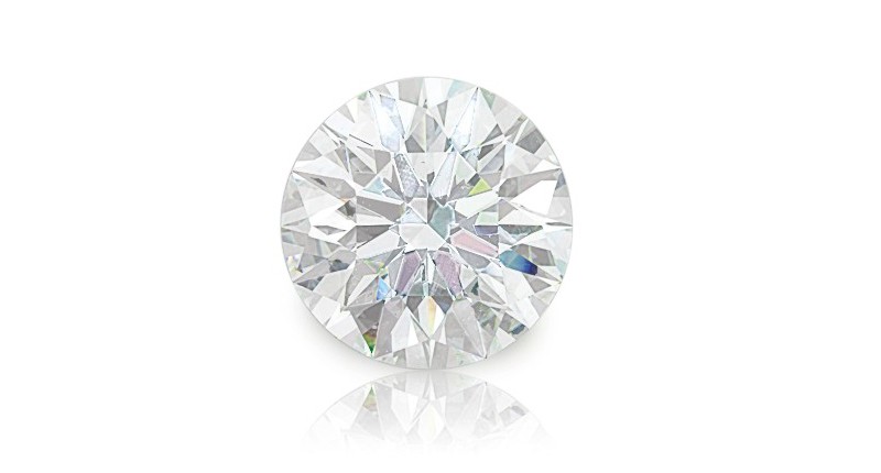 This Type IIa, round brilliant-cut diamond weighing approximately 40.43 carats garnered $7.2 million.