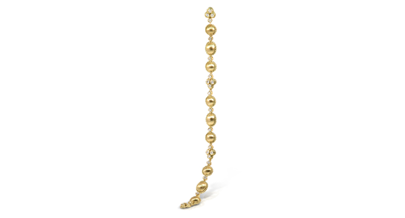 Lalaounis 18-karat gold and diamond earrings ($6,600)