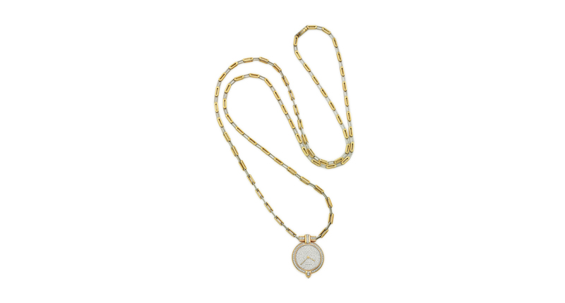 A diamond and gold necklace from Cartier, which went for $10,625<br /><em>Image courtesy of Christie’s Images Ltd. 2016</em>