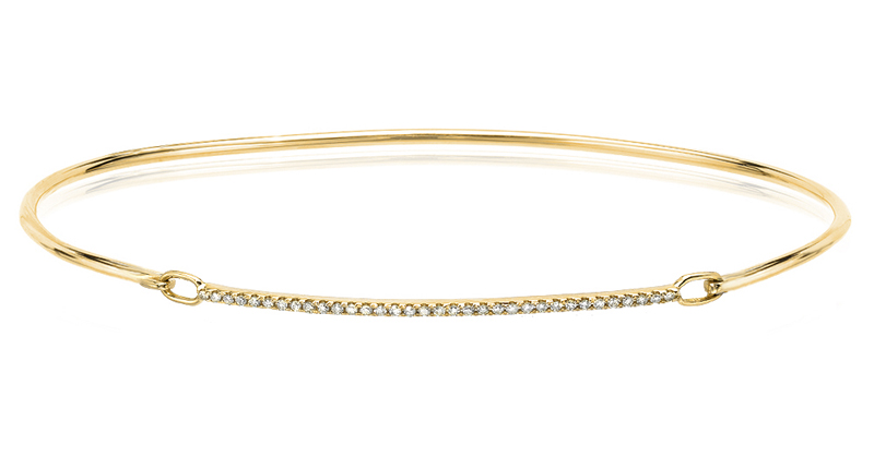 <a href="https://www.livenco.com/products/diamond-bar-bangle?variant=12576031556" target="_blank" rel="noopener noreferrer">Liven Co.</a>’s 14-karat yellow gold and diamond bar bangle ($998)<br /><br />“Everyday flexible pieces are a priority for busy modern women. A fine piece that goes with everything, can be dressed up or down and still offers great style is worth buying, and classic staples never go out of style.”--Ann Ko
