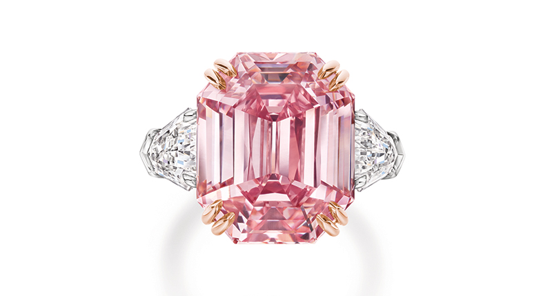 The Winston Pink Legacy ring