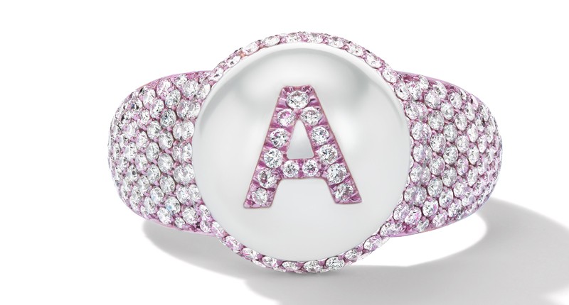 Letter “A” ring