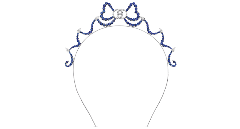 There are also a number of tiaras in the collection.
