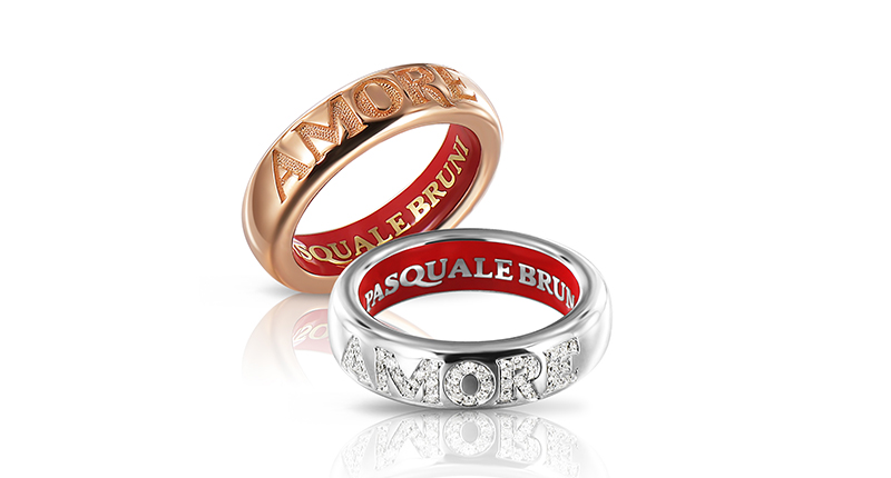 <strong>Red Gem Jewels.</strong> Pasquale Bruni’s “Amore” rings, in 18-karat white gold with diamonds and red enamel ($3,670) and 18-karat rose gold with red enamel ($1,720) <a href="http://www.pasqualebruni.com/" target="_blank">PasqualeBruni.com</a>