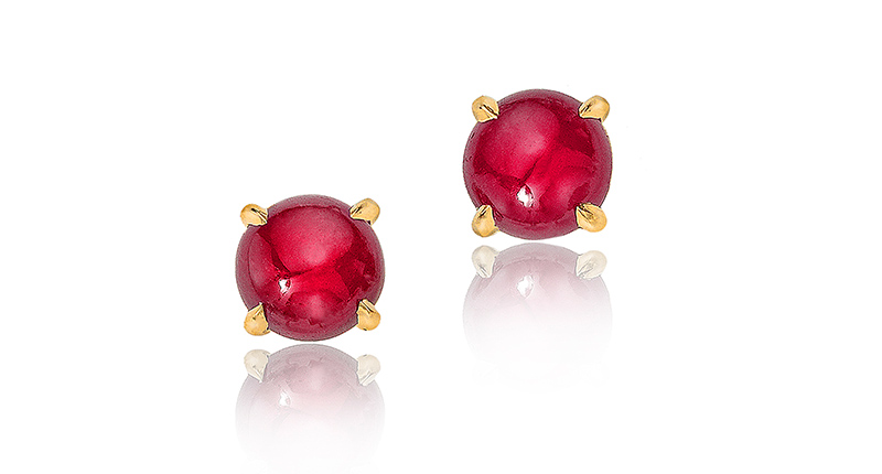 <strong>Red Gem Jewels.</strong> Wendy Brandes’ 6 mm ruby stud earrings are set in 18-karat yellow gold ($800). <a href="http://www.wendybrandes.com/index.php" target="_blank">WendyBrandes.com</a>