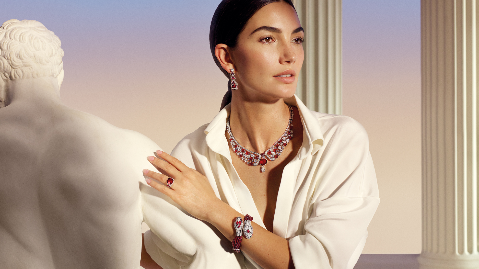 Bulgari Brand Ambassador Lisa of Blackpink in Latest Divas' Dream Jewellery
