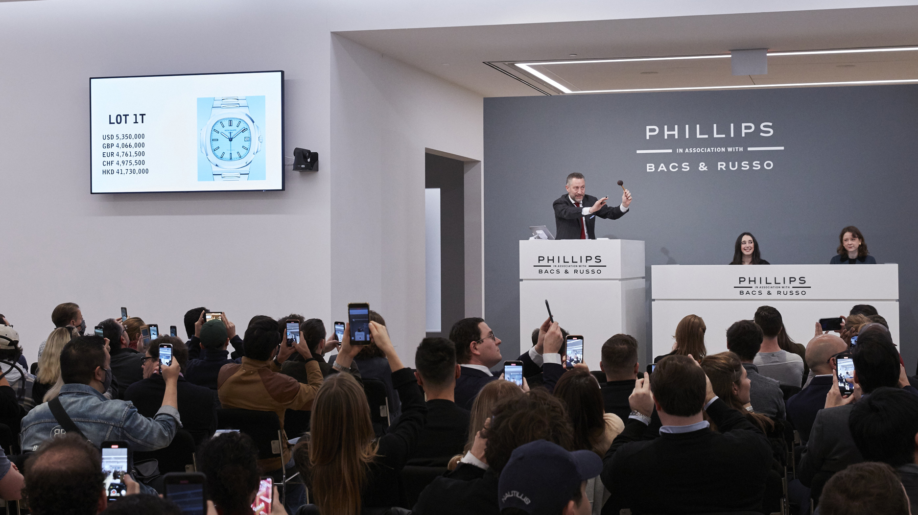 Patek Philippe x Tiffany & Co. Nautilus Sells for $5.35 Million