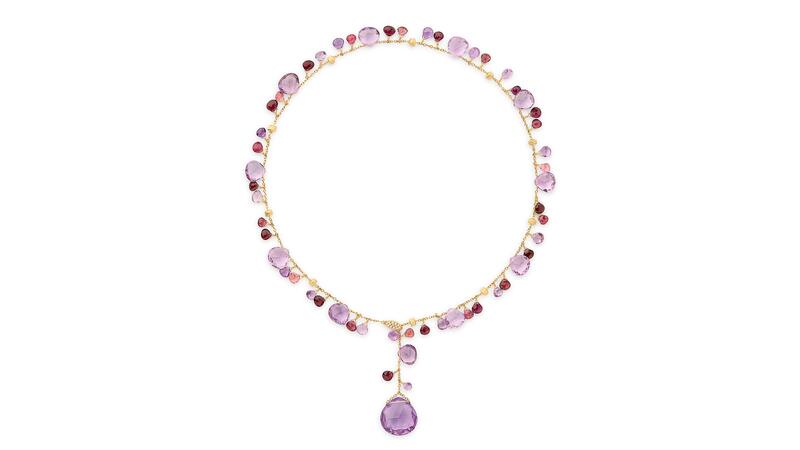 Marco Bicego Paradise Amethyst Lariat Necklace