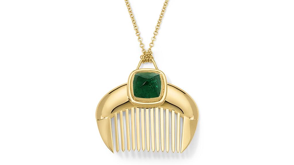 Jade Ruzzo Lady Comb Necklace