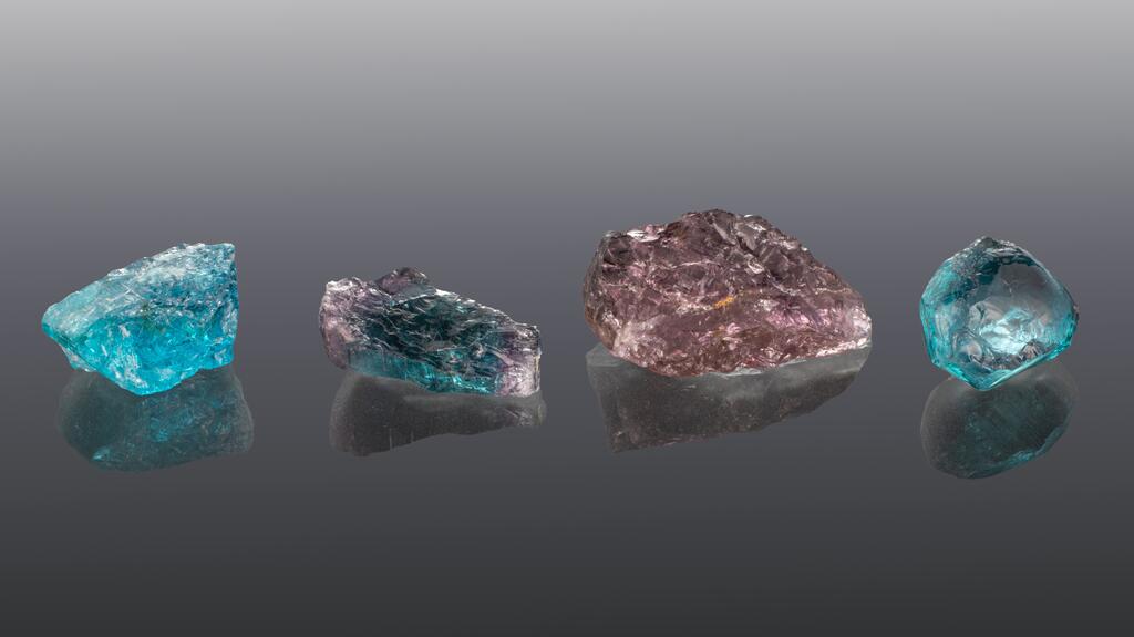 Ethiopian rough tourmaline