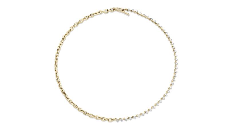 Lizzie Mandler tennis necklace
