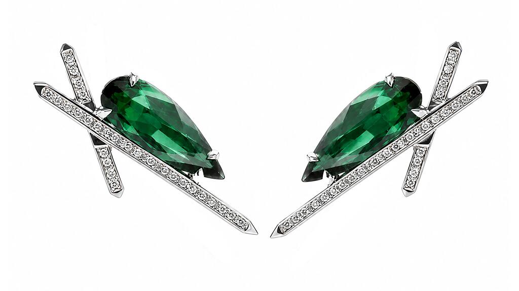Baetyl Fine Jewelry Linear Collection Earrings