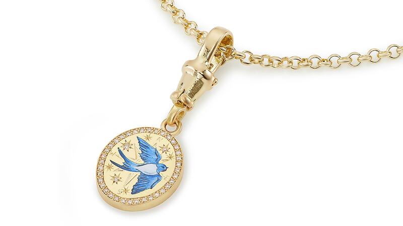 Cece Jewellery Adventurer bird pendant