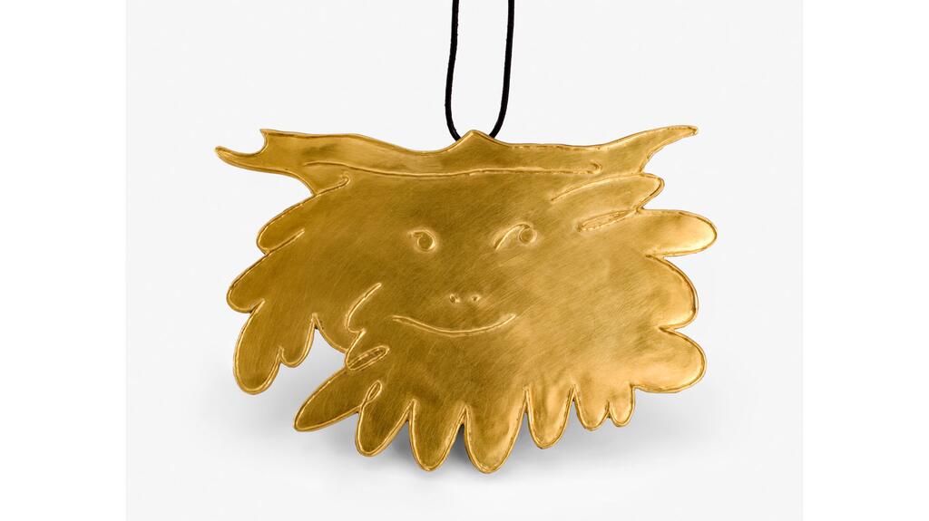 “Le Grand Faune,” 1973, by Pablo Picasso (1881–1973) is a 23-karat gold pendant. Edition 3 of 20. © 2025 Estate of Pablo Picasso/Artists Rights Society (ARS), New York Photo: Sherry Griffin Le Grand Faune, 1973 by Pablo Picasso