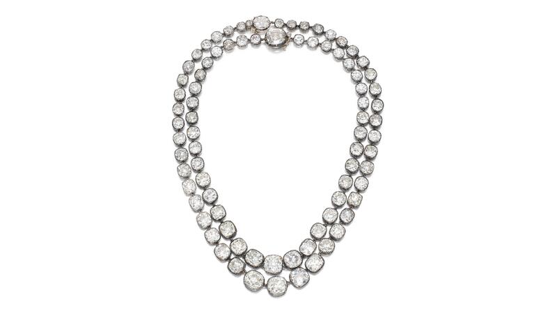 Sothebys riviere diamond necklaces