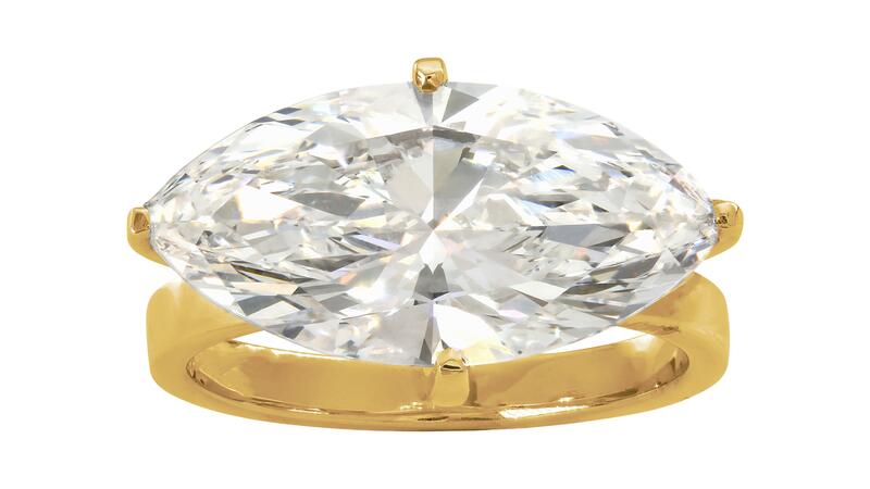Rio Grande Marquise Diamond Solitaire Engagement Ring