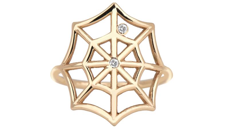 Jennie Kwon spider web ring
