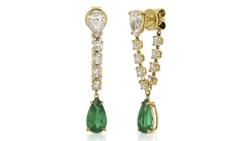 <a href="https://www.anitako.com/" target="_blank"> Anita Ko </a> “Olivia” earrings in 18-karat yellow gold ($58,100)