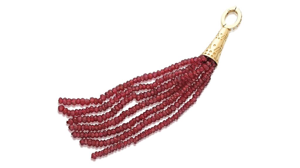 Itä Aguaviva Tassel Pendant