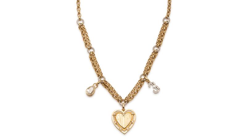 Foundrae Large Engravable Heart Medallion
