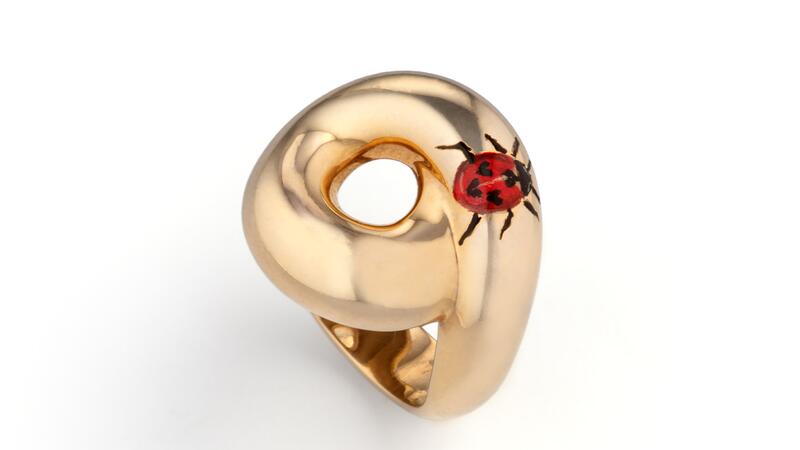 Bea Bongiasca Ladybug Tarallo Ring