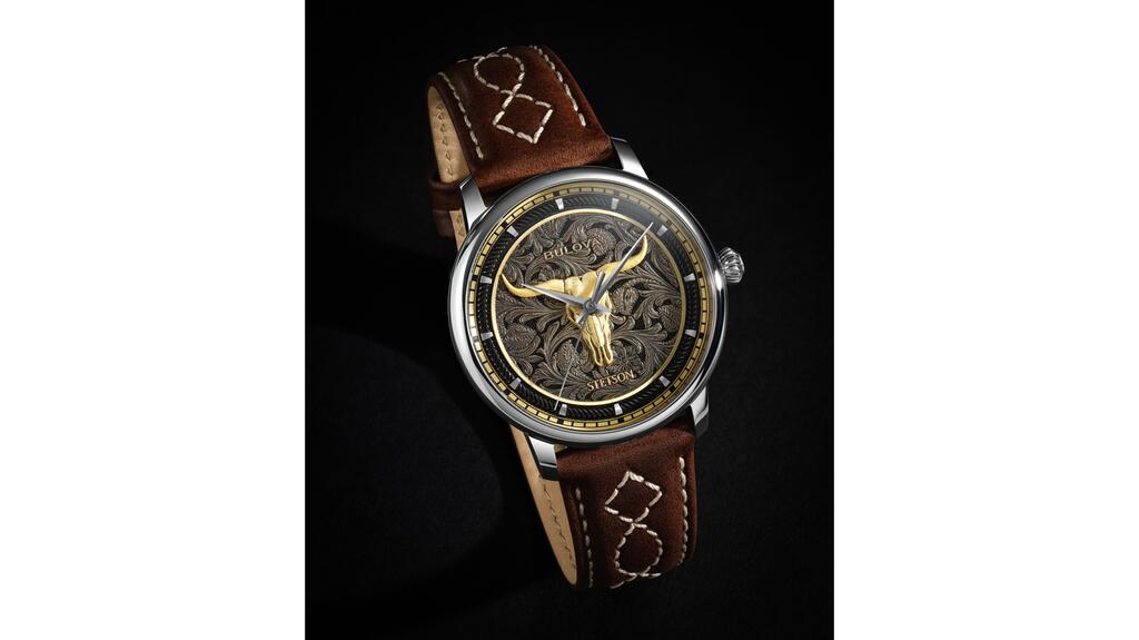 Bulova x Stetson Texas Longhorn watch
