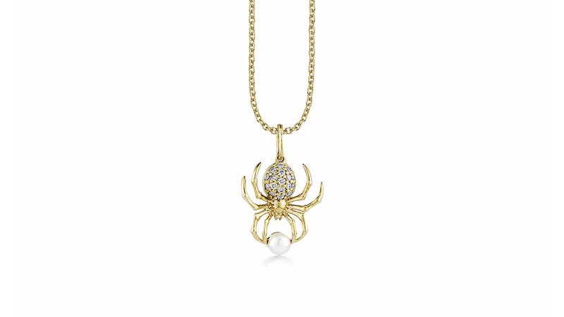 Sydney Evan spider charm