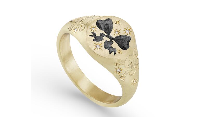 Cece Jewellery ribbon ring