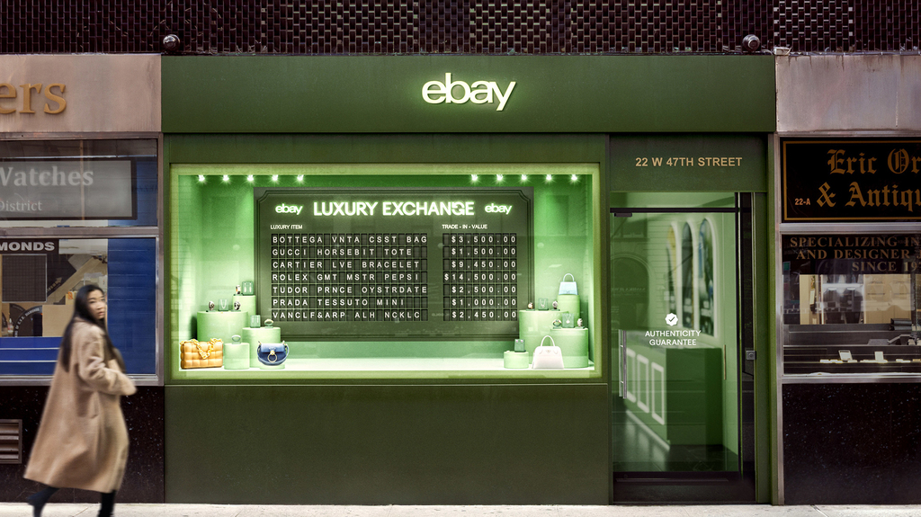 The eBay Luxury Exchange is located in the heart of New York’s Diamond District.