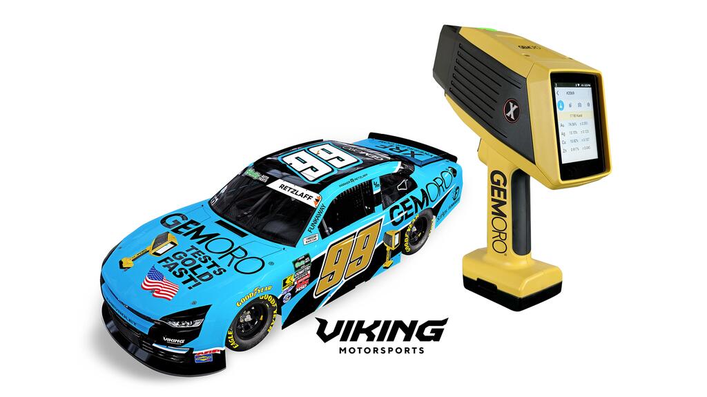 Gemoro NASCAR car and precious metals analyzer