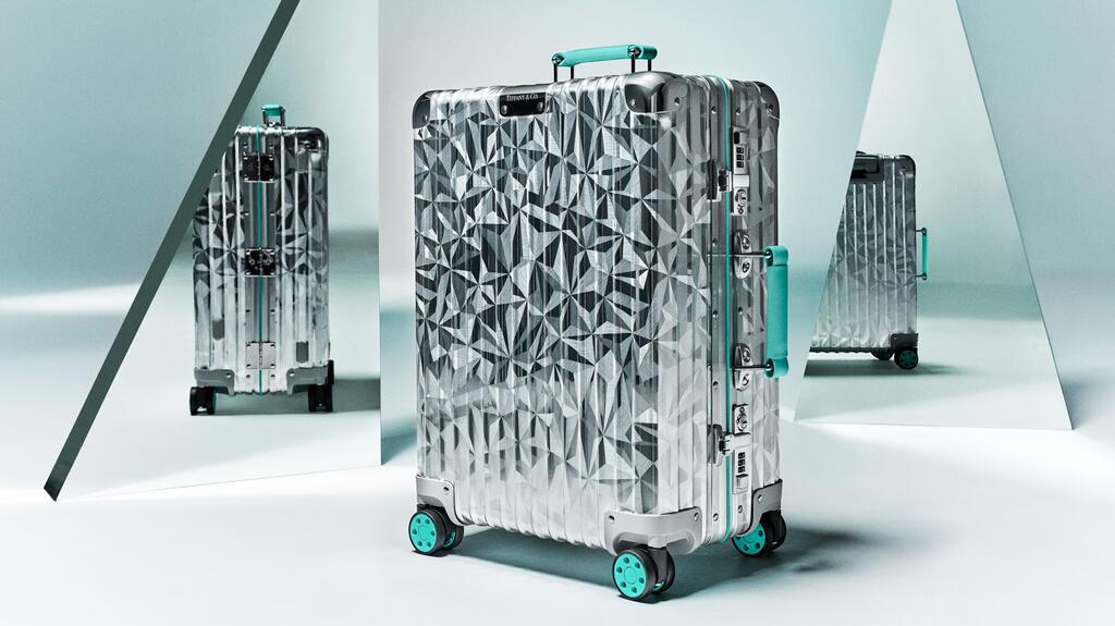 Rimowa x Tiffany & Co. collaboration suitcase