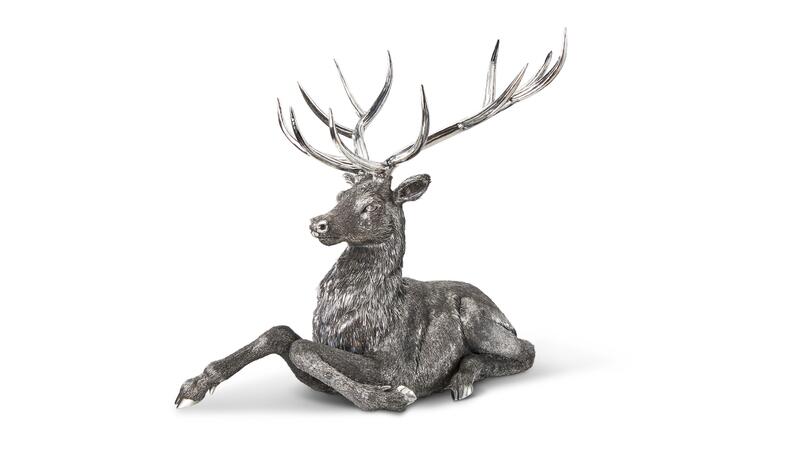 Buccellati silver deer
