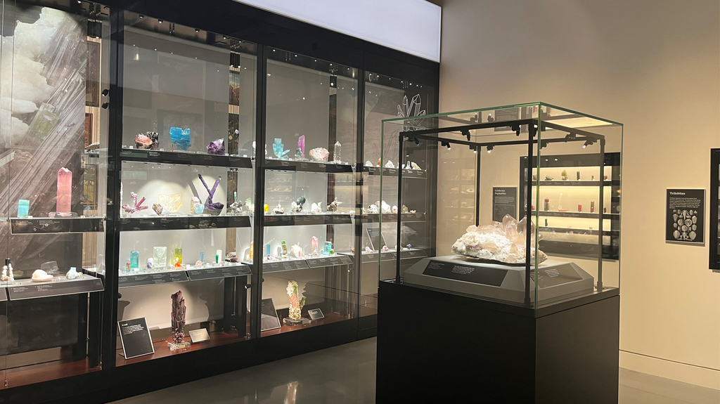 A shot from the new Alfie Norville Gem and Mineral Museum in Tucson