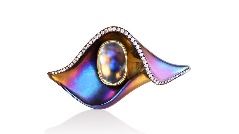 Adam Neeley Dalí’s Garden Ojo Brooch