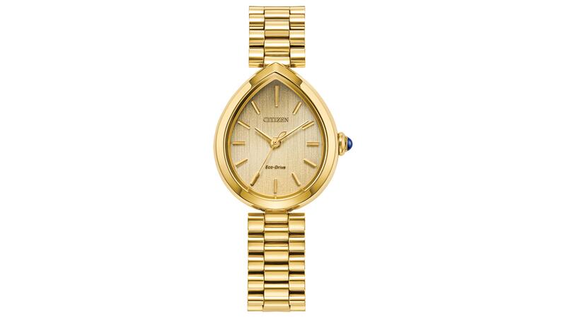Citizen Rainell gold bracelet gold face