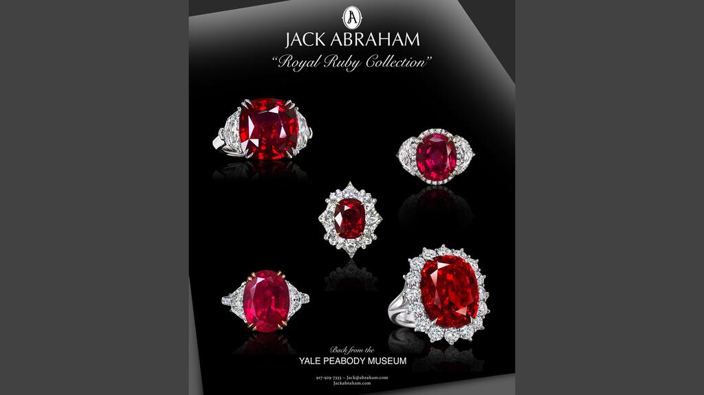 Jack Abraham's quintet of unheated rubies from five different origins Jack Abraham rubies