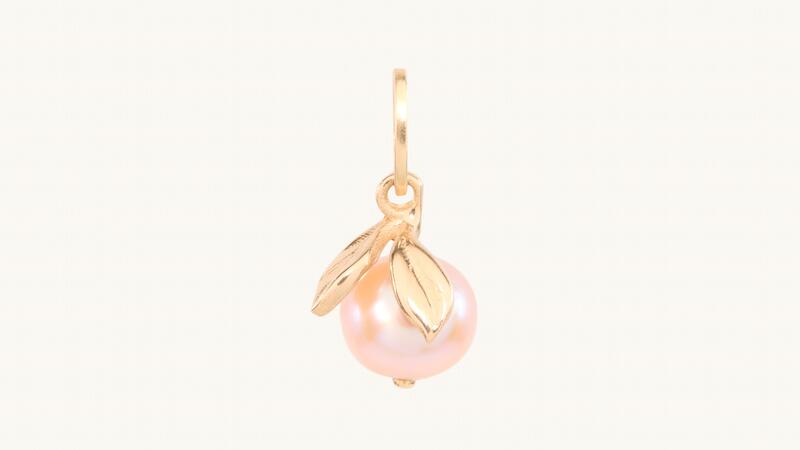 Catbird x The Met pearl plum charm