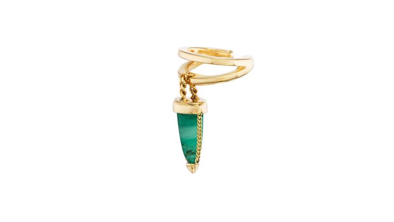 Bliss Lau Vantage Emerald Ear Cuff
