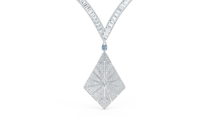 De Beers high jewelry Metamorphosis diamond necklace
