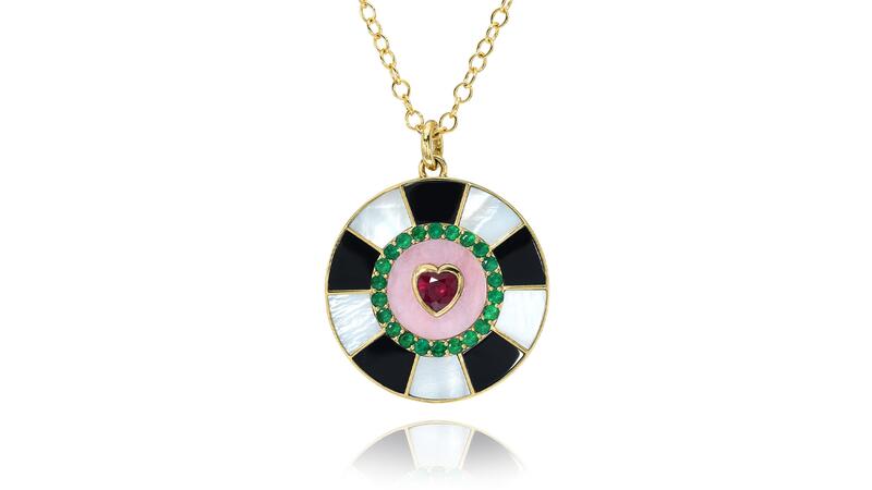 Rachel Quinn x Gemfields Lucky Love Token Necklace