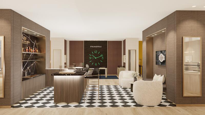 Orloff Jewelers interior rendering