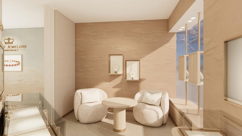 Orloff Jewelers interior rendering