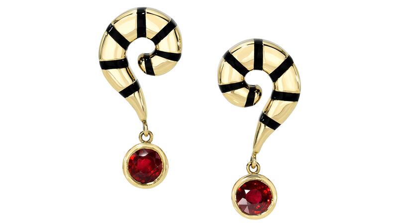 Rachel Quinn x Gemfields Questions Earrings