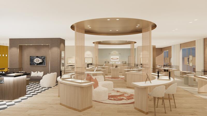 Orloff Jewelers interior rendering