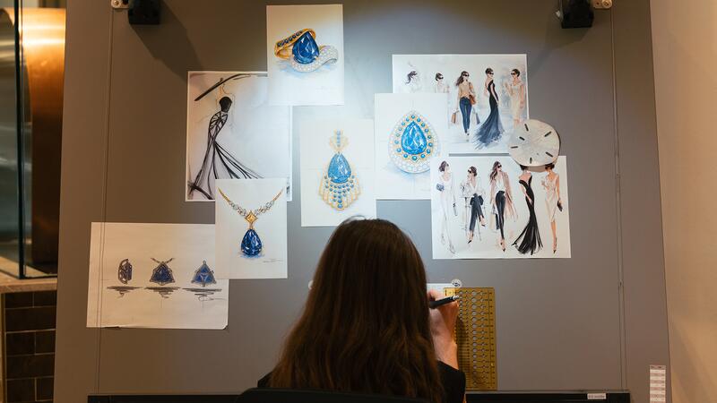 David Gardner’s Jewelers design studio