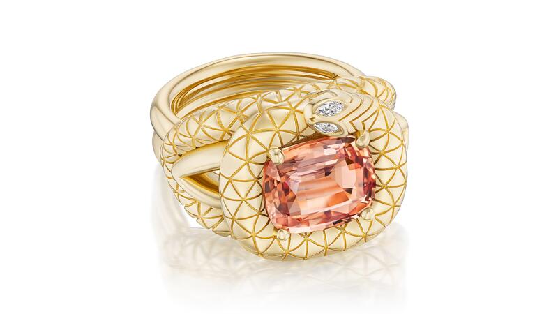 Harwell Godfrey Snake Giza Ring