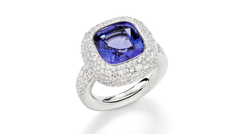 Pomellato Nudo High Jewelry Tanzanite Ring