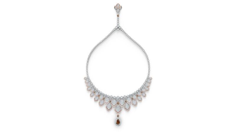 De Beers high jewelry Metamorphosis diamond necklace